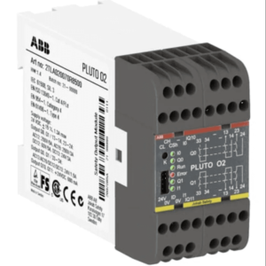 ABB O2 Pluto Series Safety Controller, 4 Safety Inputs, 2 Safety Outputs, 24 V dc