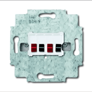 ABB Flush Mount Loudspeaker Connector