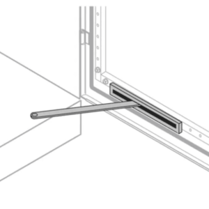 ABB Metal Door Stopper, 250mm Long