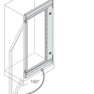 ABB Galvanised Steel Frame for Use with IS2 Enclosures, 1 per Package