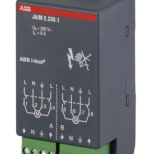 ABB I/O module for use with KNX (TP) Bus System, 1.2.55 x 1.92 x 3.66 in