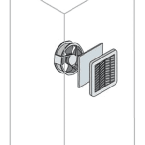 Fan Filter, 250 x 250 x 121mm
