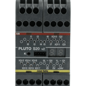 ABB Pluto 2TLA Series Safety Controller, 16 Safety Inputs, 4 Safety Outputs, 24 V dc