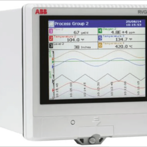 ABB SM503FCB, 3 Input Channels, 4 Output Channels, Videographic Chart Recorder Measures Current, Resistance,