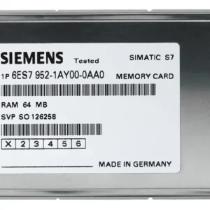 Siemens PLC memory card